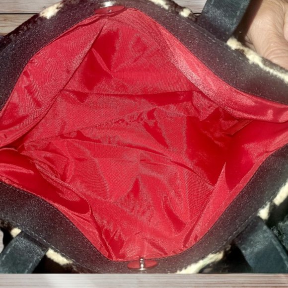 Giraffe Print Purse Handbag Shoulder Bag - Picture 5 of 5